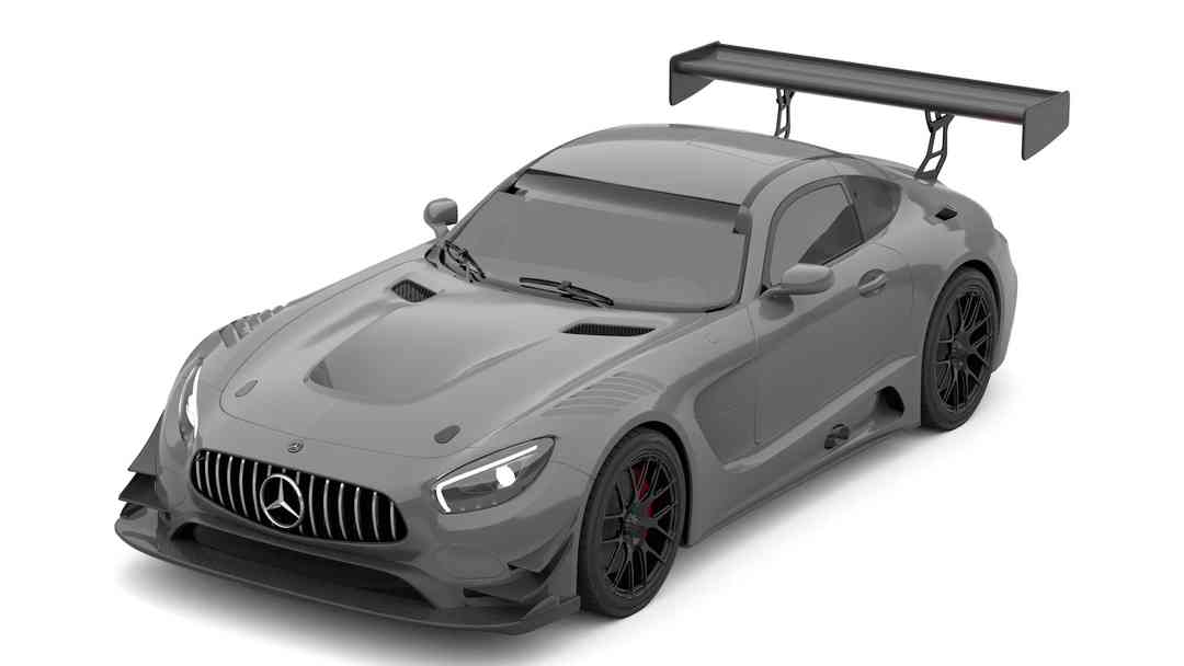 Mercedes Gt3 Blender 3D Car model