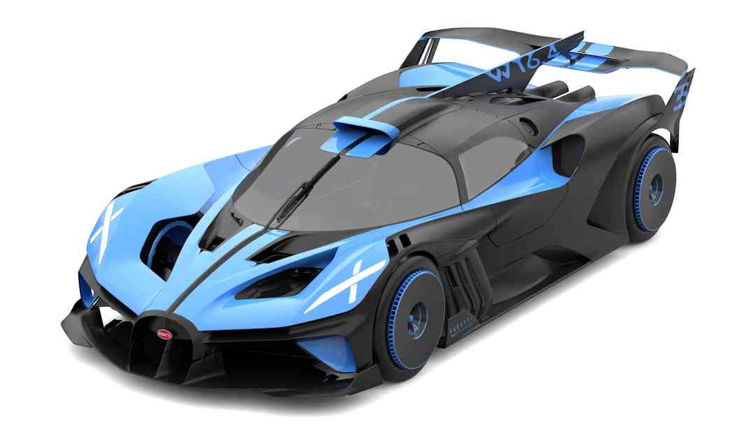 Bugatti Bolide Blender 3D Car model