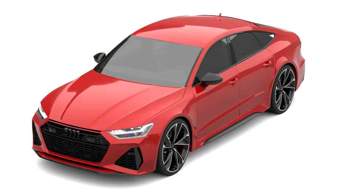 Audi Rs7 C8 Blender 3D Car model
