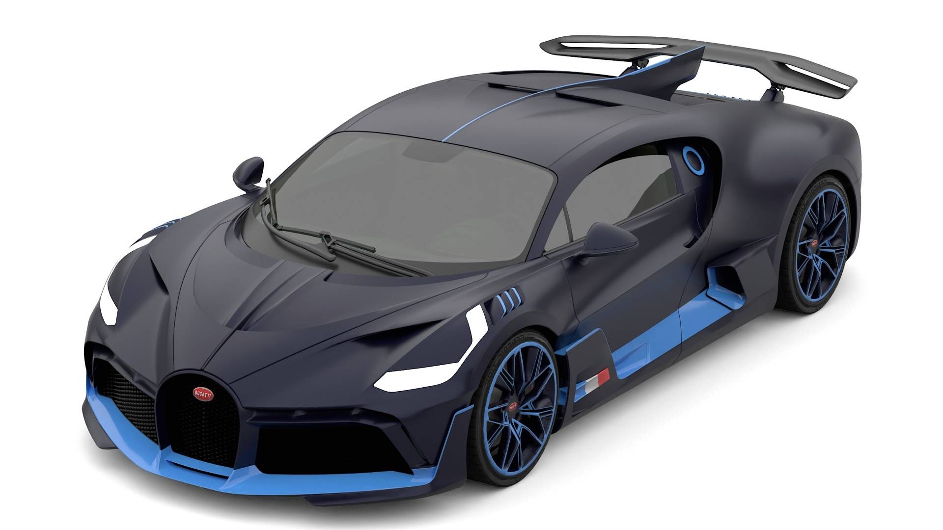 Bugatti Divo Blender 3D Car model