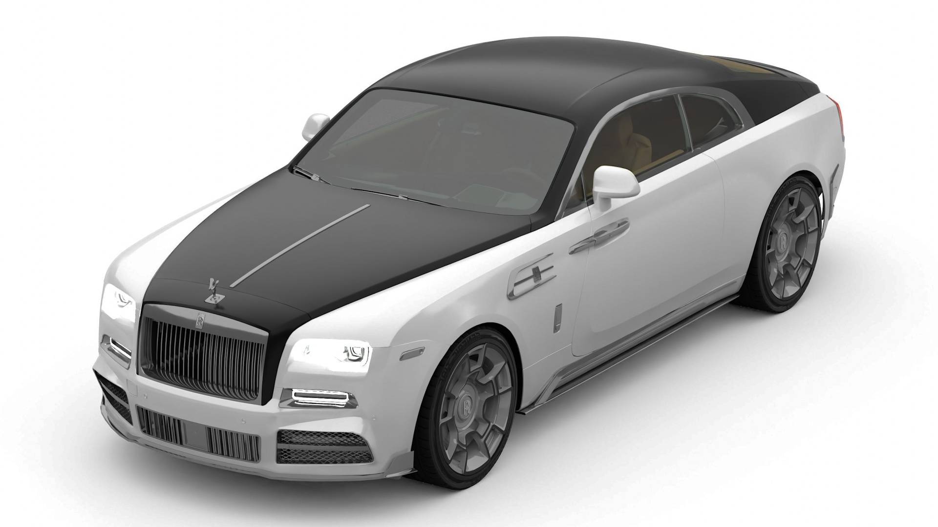 Rolls Royce Wraith Blender 3D Car model