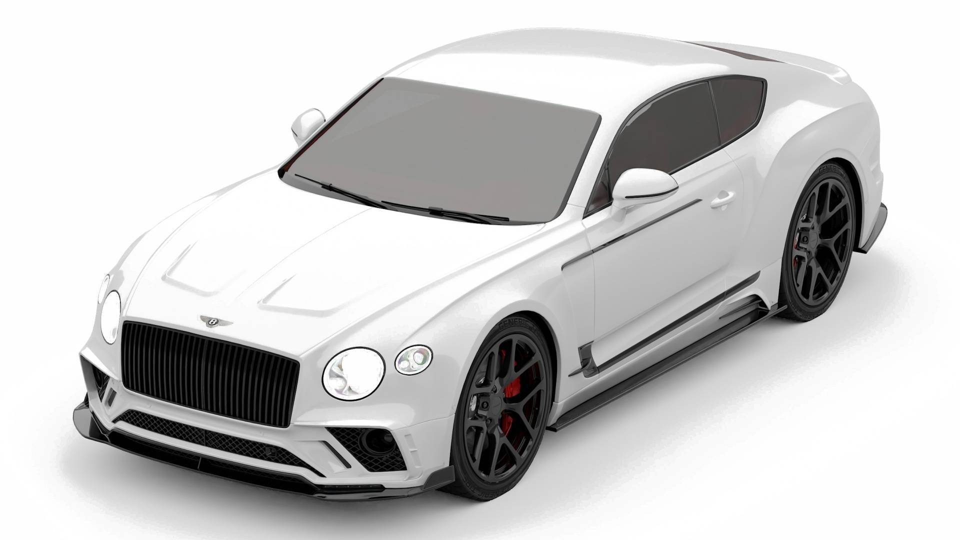 Bentley Continental Gt Blender 3D Car model