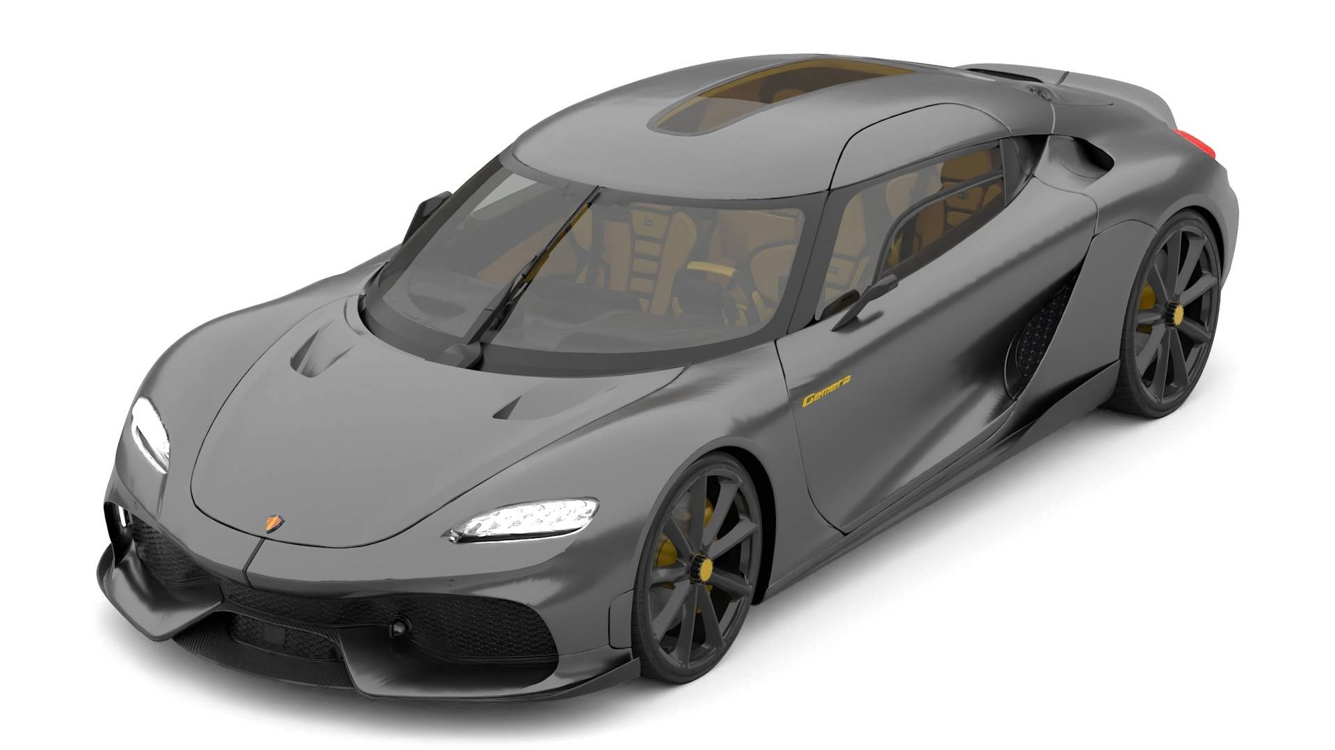 Koenigsegg Gemera Blender 3D Car model