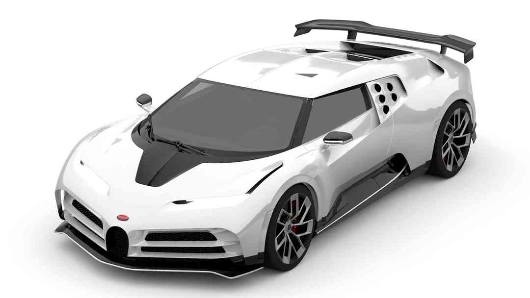 Bugatti Centodieci Blender 3D Car model