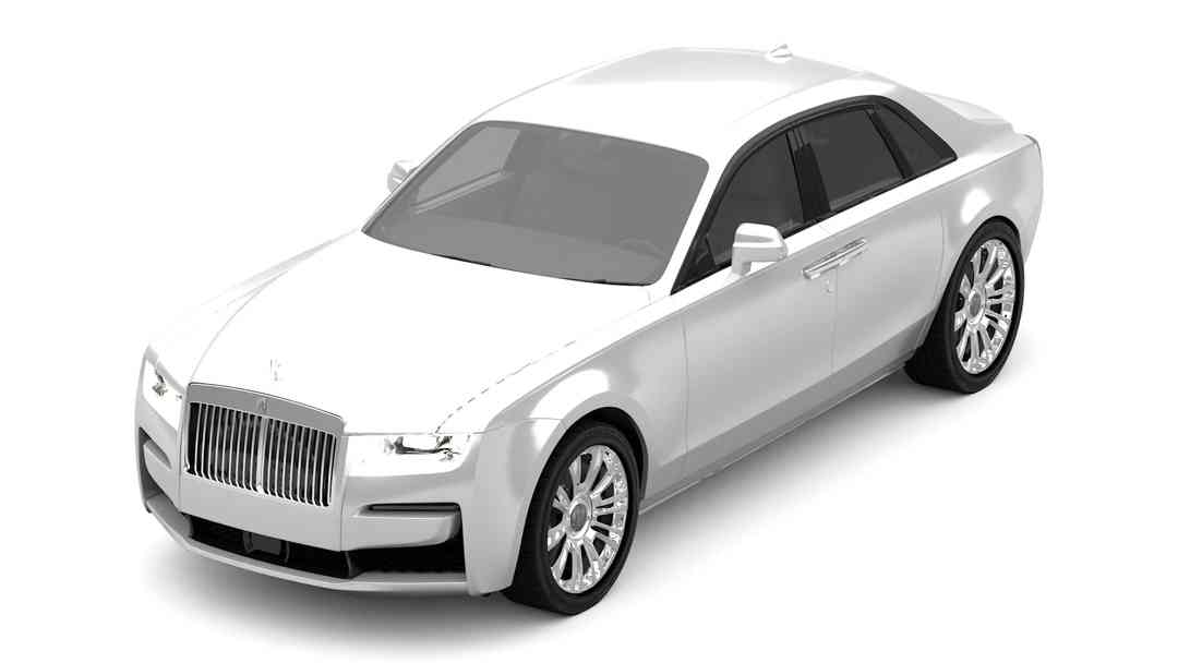 Rolls Royce Ghost Blender 3D Car model