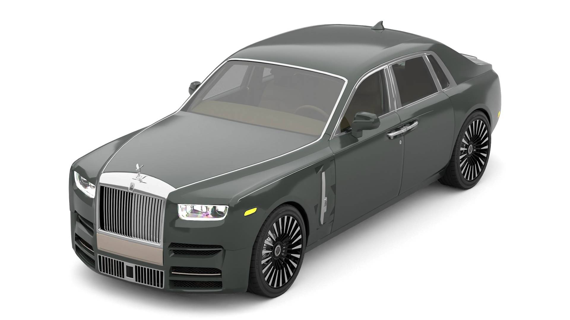 Rolls Royce Phantom Blender 3D Car model
