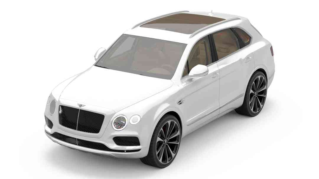 Bentley Bentayga Blender 3D Car model