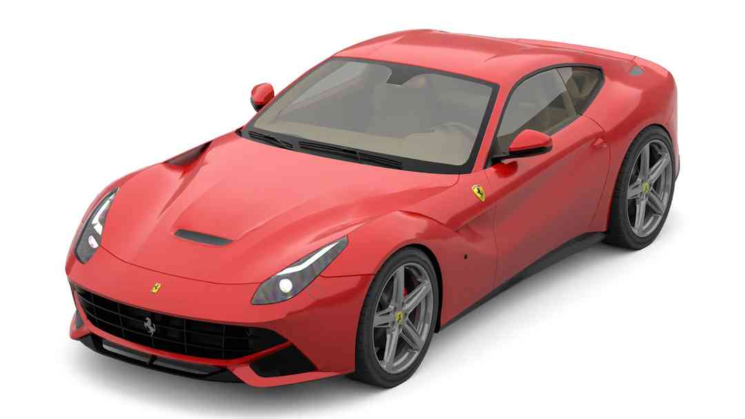 Ferrari F12 Berlinetta Blender 3D Car model