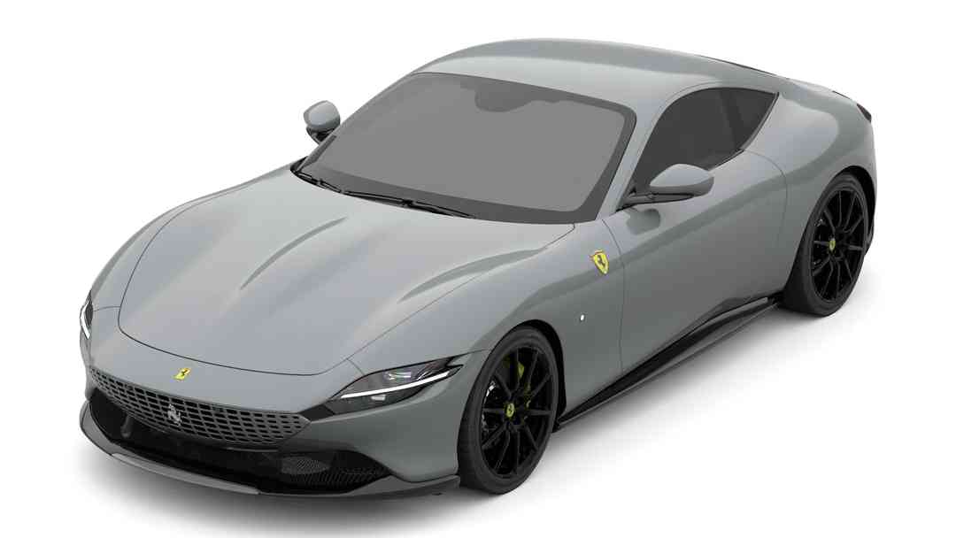 Ferrari Roma Blender 3D Car model