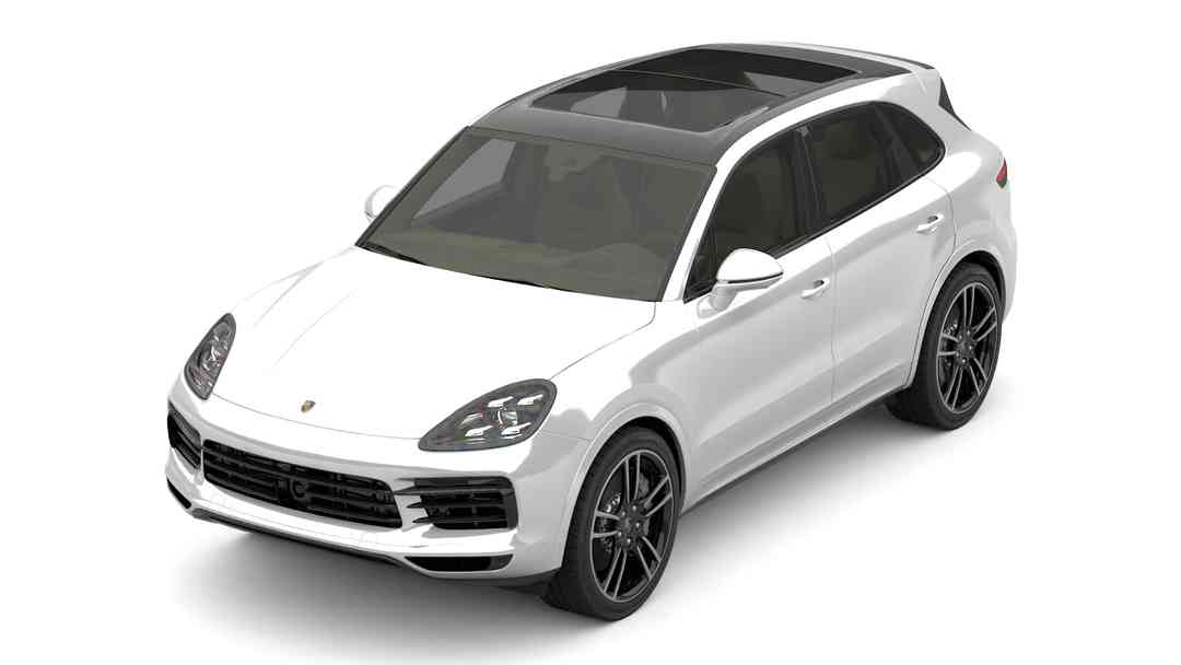 Porsche Cayenne Blender 3D Car model