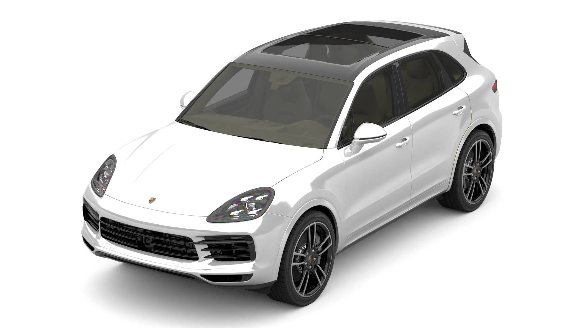 Porsche Cayenne Blender 3D Car model