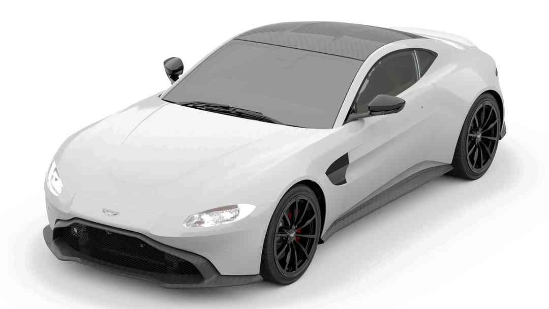 Aston Martin Vantage Blender 3D Car model