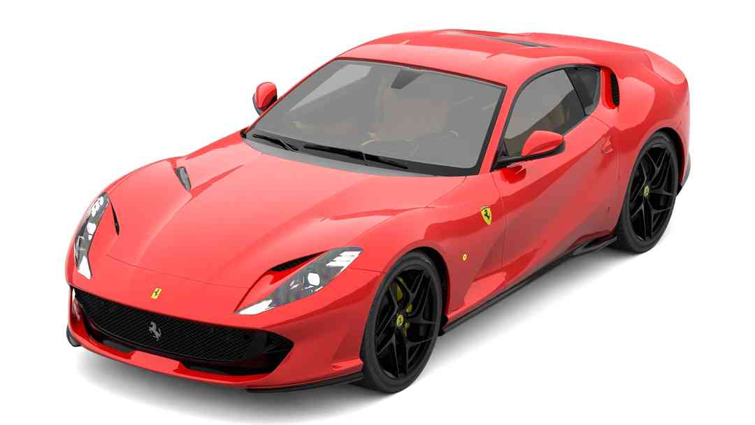 Ferrari 812 Superfast Gts Blender 3D Car model