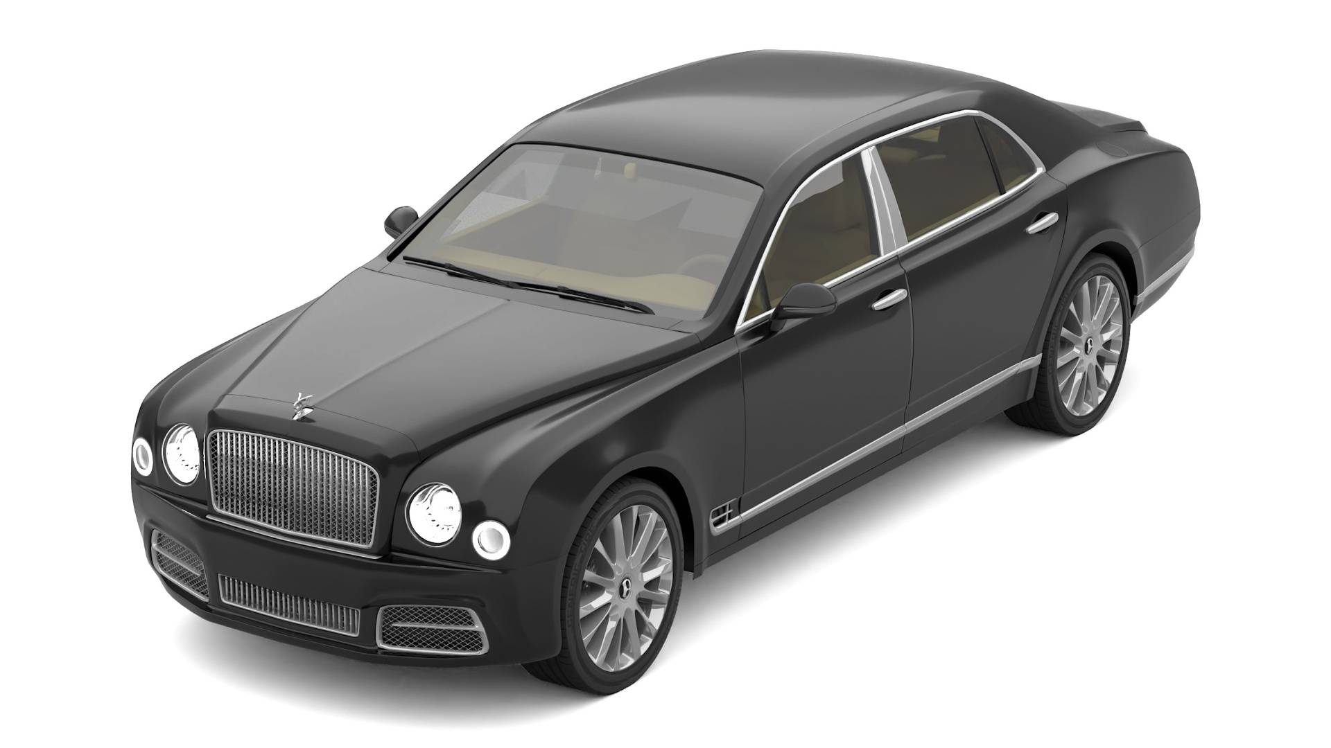Bentley Mulsanne Blender 3D Car model