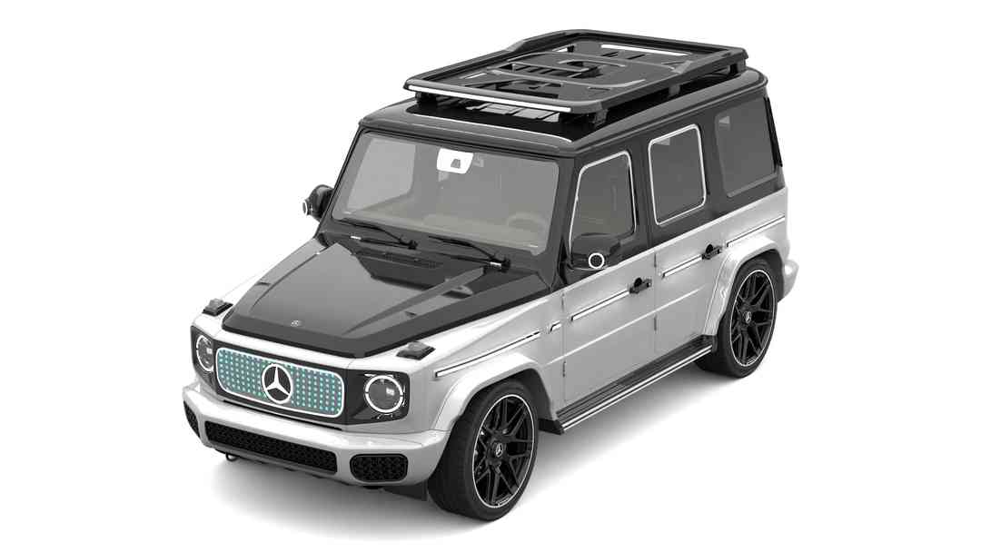 Mercedes Eqg Blender 3D Car model