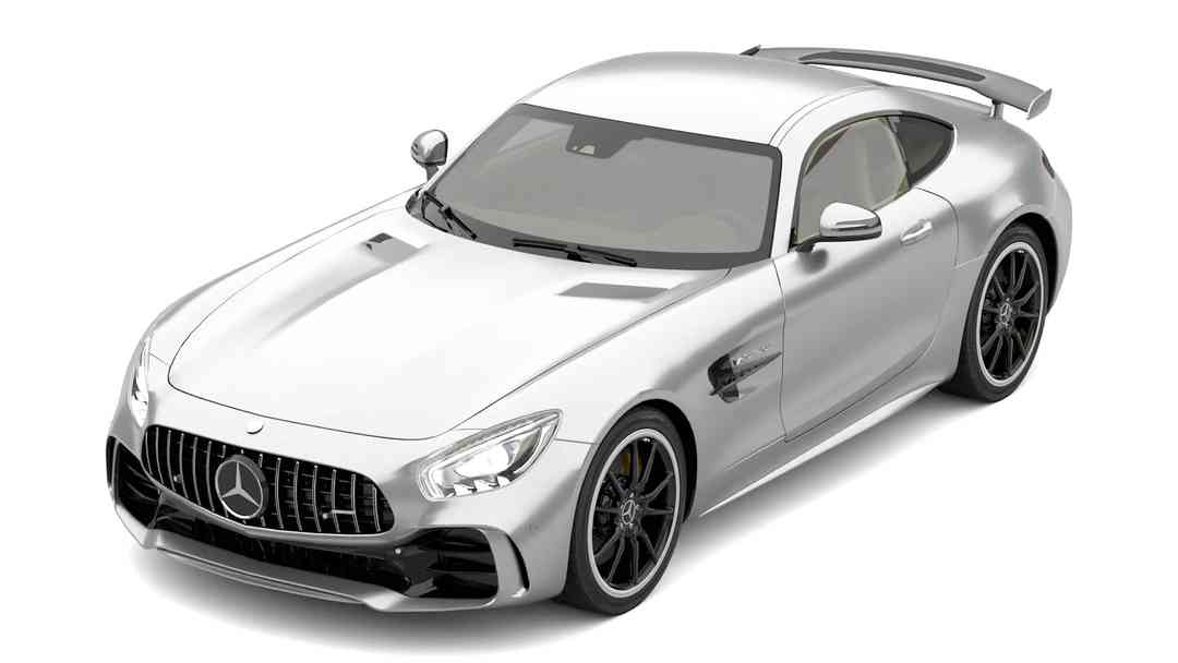 Mercedes Gtr Blender 3D Car model