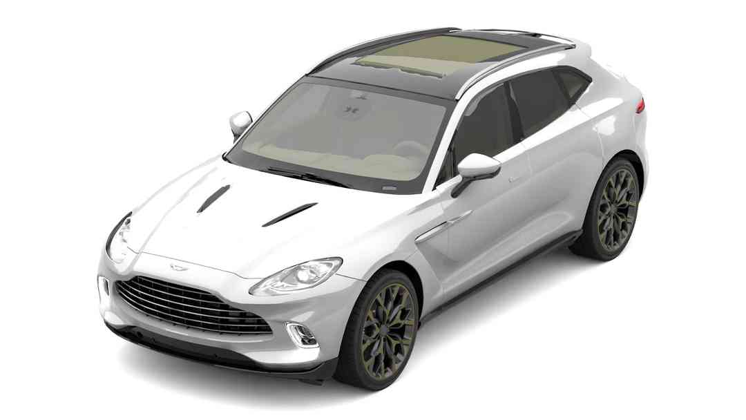 Aston Martin Dbx Blender 3D Car model