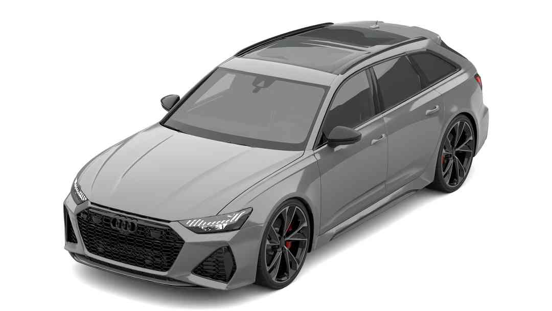 Audi Rs6 Blender 3D Car model