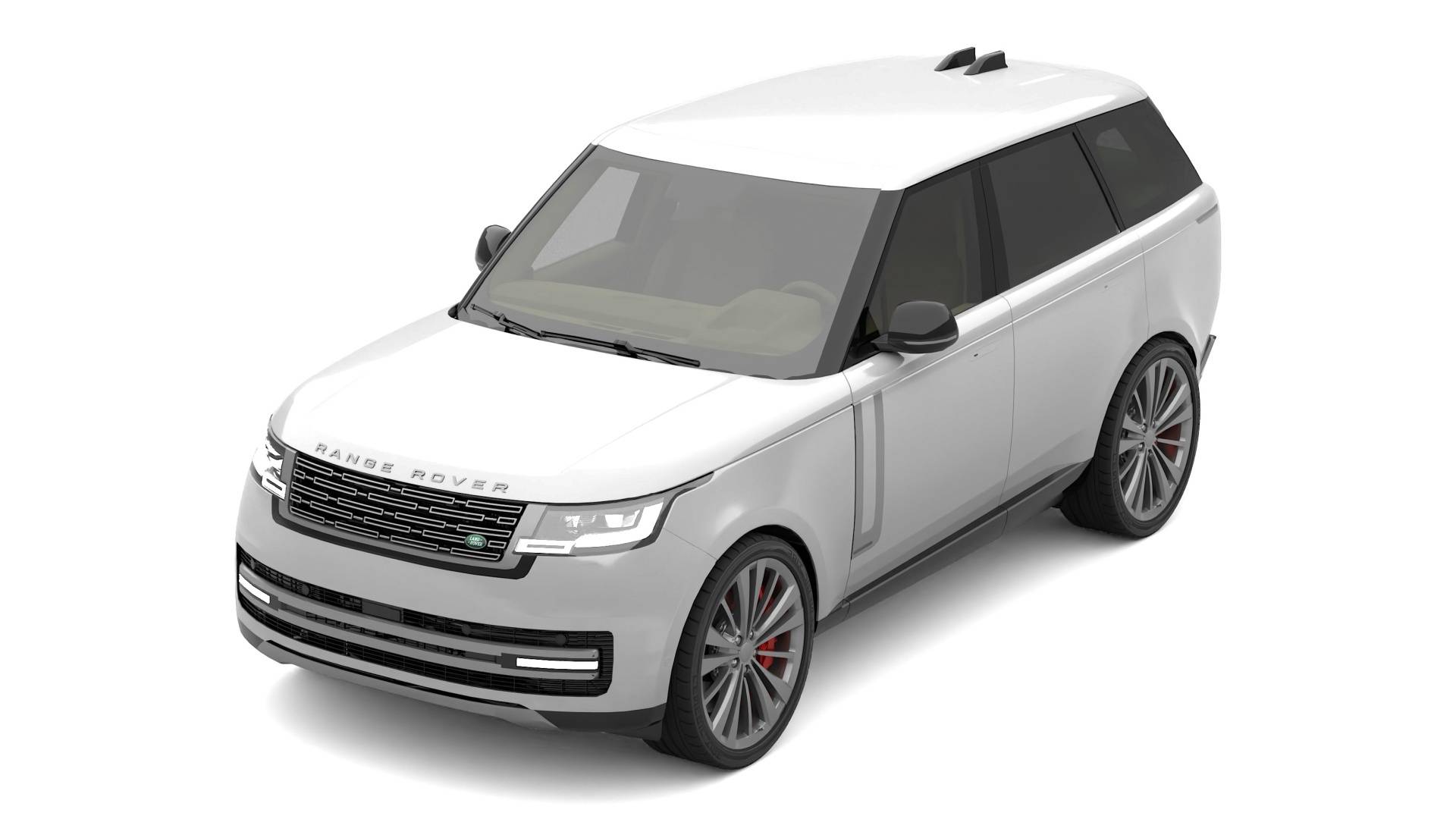 Range Rover Land Blender 3D Car model