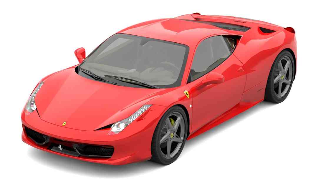 Ferrari 458 Italia Blender 3D Car model