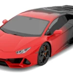 Lamborghini Huracan Evo Black Red